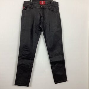 Royal Bones By Daang Faux Leather Pants Size 28S